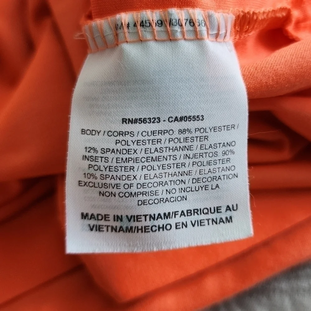 Nike Dri-Fit Golf Polo Orange Large